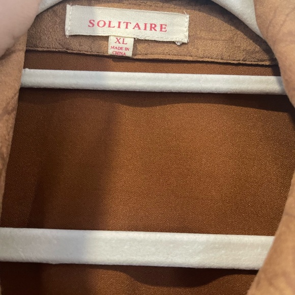 Wrap Jacket - suede like - Picture 3 of 4